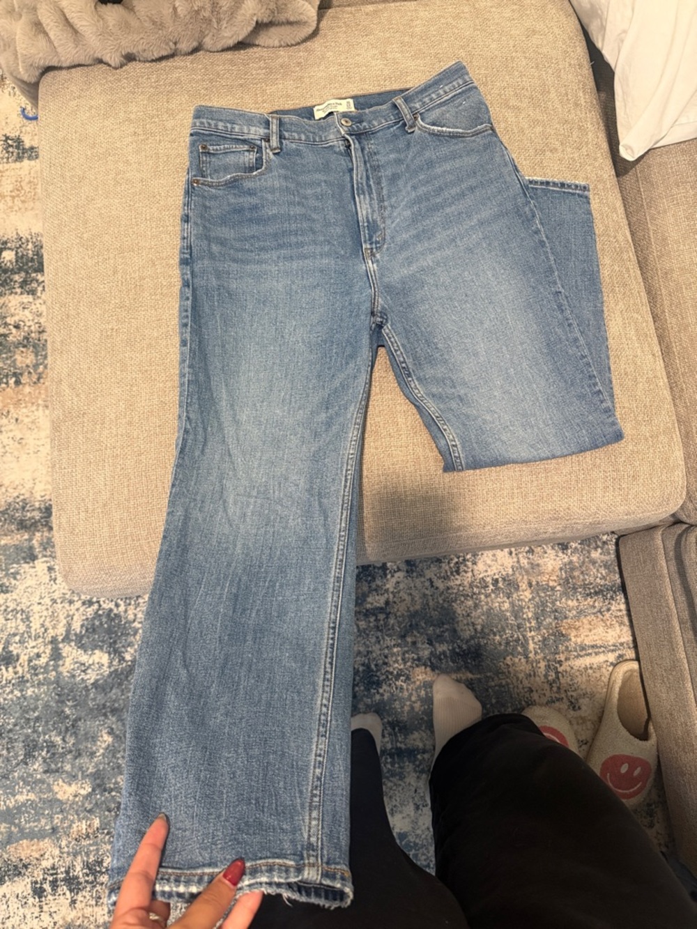 Abercrombie & Fitch Women's Ankle Straight